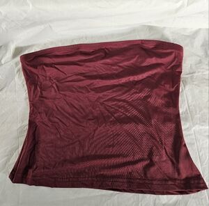 Princess Polly Deep Red Strapless Top